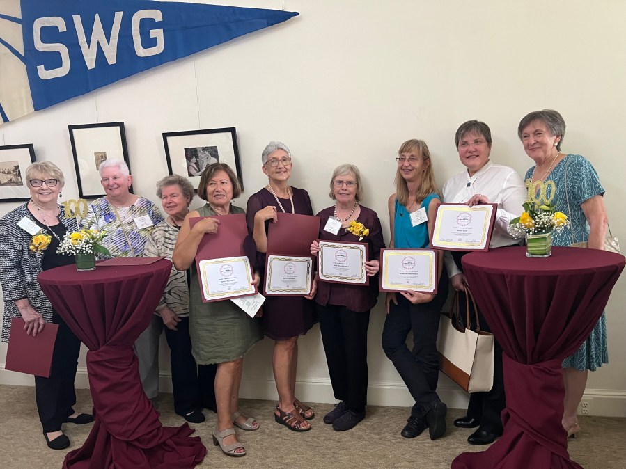 Club members with 30-39 years of Zonta membership, advocacy, and service.